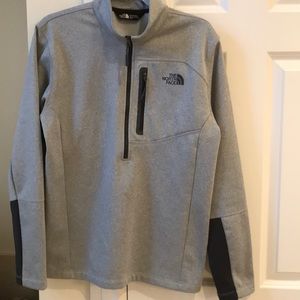 The North Face quarter zip sweatshirt
